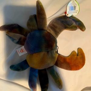 Claude the crab beanie baby
